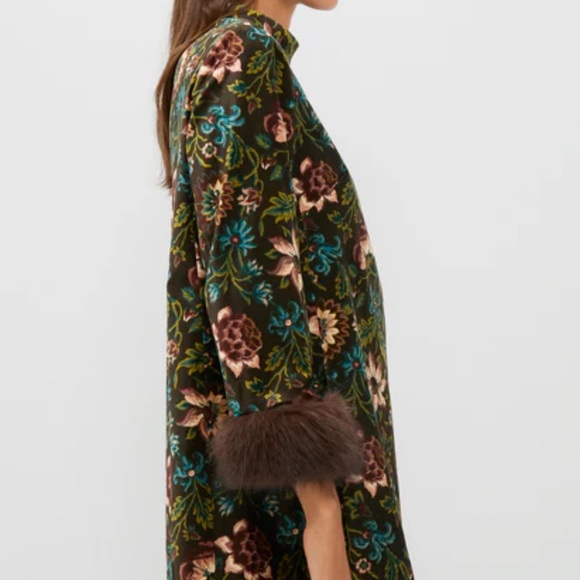 Tuckernuck Hazel Moonflower Velvet Mod Ellie Dress - Picture 3 of 14